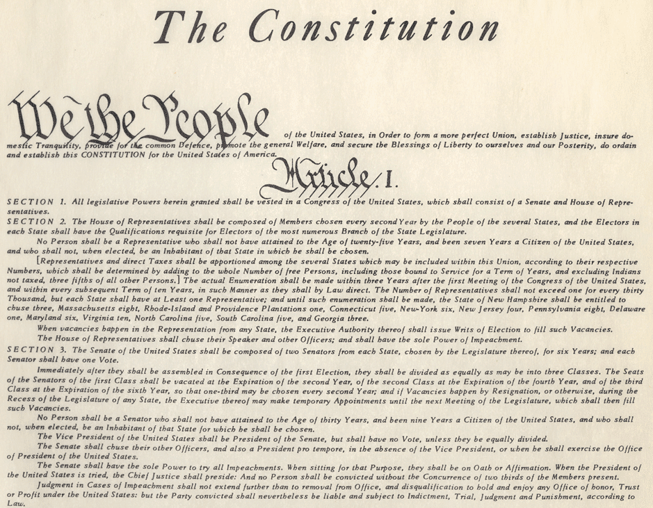 The Constitution of the United States